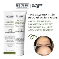 Tinh Chất Chấm Mụn Mờ Thâm, Cafuné Essence, Thành Phần Serum AHA, Tràm Trà, Đánh Bay 7 Loại Mụn Thâm,