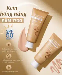 Kem Chống Nắng Sâm 1700 SPF50 PA+Bảo Vệ Dưỡng Ẩm Da Cỏ Mềm 60g