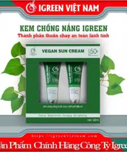 Kem Chống Nắng Thuần Chay Igreen, SPF50+