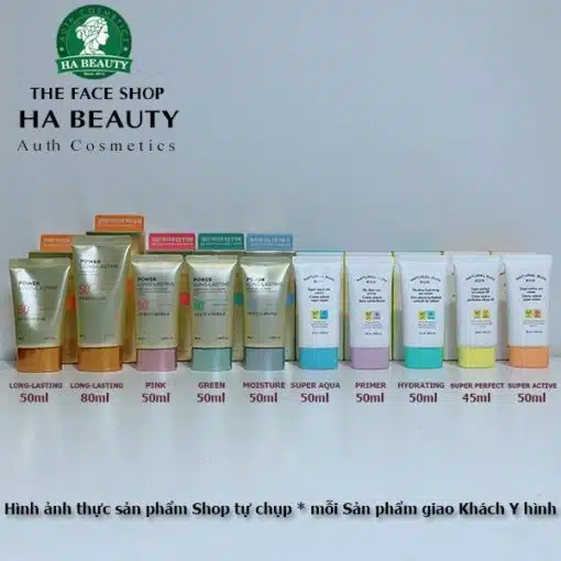 Kem chống nắng trang điểm The Face Shop