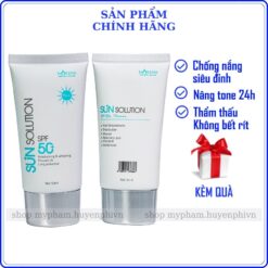 Kem Chống Nắng Morena Huyền Phi - Bảo Vệ Da, Nâng Tone, Thẩm Thấu Không Bết Rít