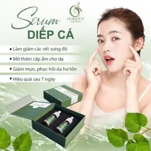 SERUM MỤN DIẾP CÁ IGREEN