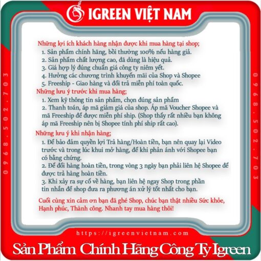 Kem Chống Nắng Thuần Chay Igreen, SPF50+