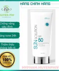 Kem Chống Nắng Morena Huyền Phi - Bảo Vệ Da, Nâng Tone, Thẩm Thấu Không Bết Rít