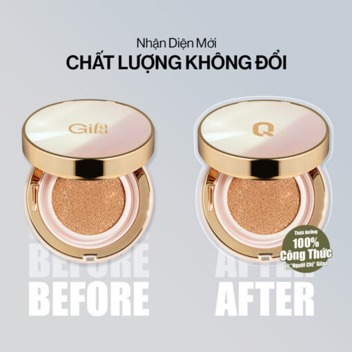 Phấn nước GLAMRR Q LONG WEAR DD CUSHION