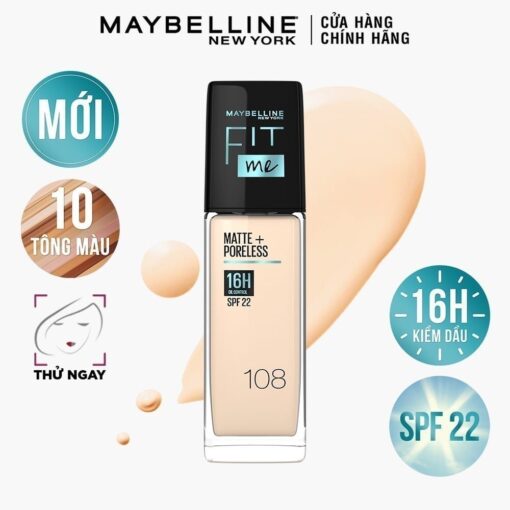 Kem Nền Mịn Nhẹ Kiềm Dầu Fit Me 30ml