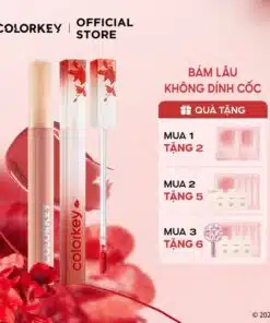 Son COLORKEY Watery Matte Lip Tint 1.8g - Chút Hơi Nước Ẩm, Không Lem Không Dính