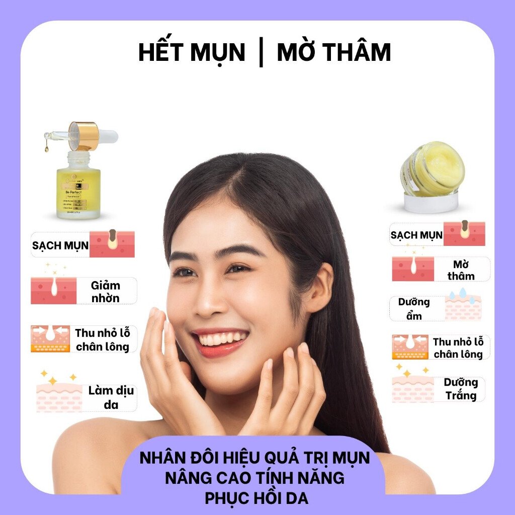 Bộ giảm Mụn ẩn Mụn đầu đen Mụn thâm Doctor Care 20ml (serum+ kem) 3 images upload woo2F6e2b6010e4650b2715cb06a2b730792e