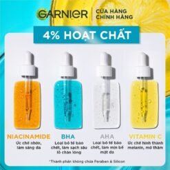 Dưỡng Chất Cho Da Dầu Mụn Garnier Bright Complete Anti-Acnes Booster Serum 4% 12 images upload woo2F97450ceb22ee885605dffddf49673381