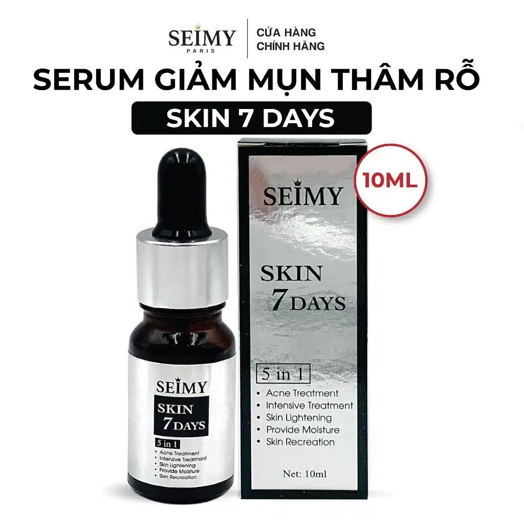 Serum Giảm Mụn Seimy Skin 7 Days 10ml 2 Serum Giảm Mụn Seimy