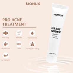 Tinh Chất Giảm Mụn Thâm Monux - Pro Acne Treatment 15g 6 Tinh Chất Giảm Mụn Thâm Monux Pro Acne Treatment 15g