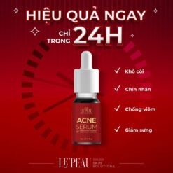 Serum Mụn Diếp Cá LE'PEAU - Giải Pháp Hiệu Quả cho Da Mụn 12 Serum mụn diếp cá LE'PEAU, hỗ trợ cải thiện mụn