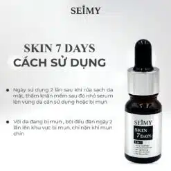 Serum Giảm Mụn Seimy Skin 7 Days 10ml 10 Serum Giảm Mụn Seimy