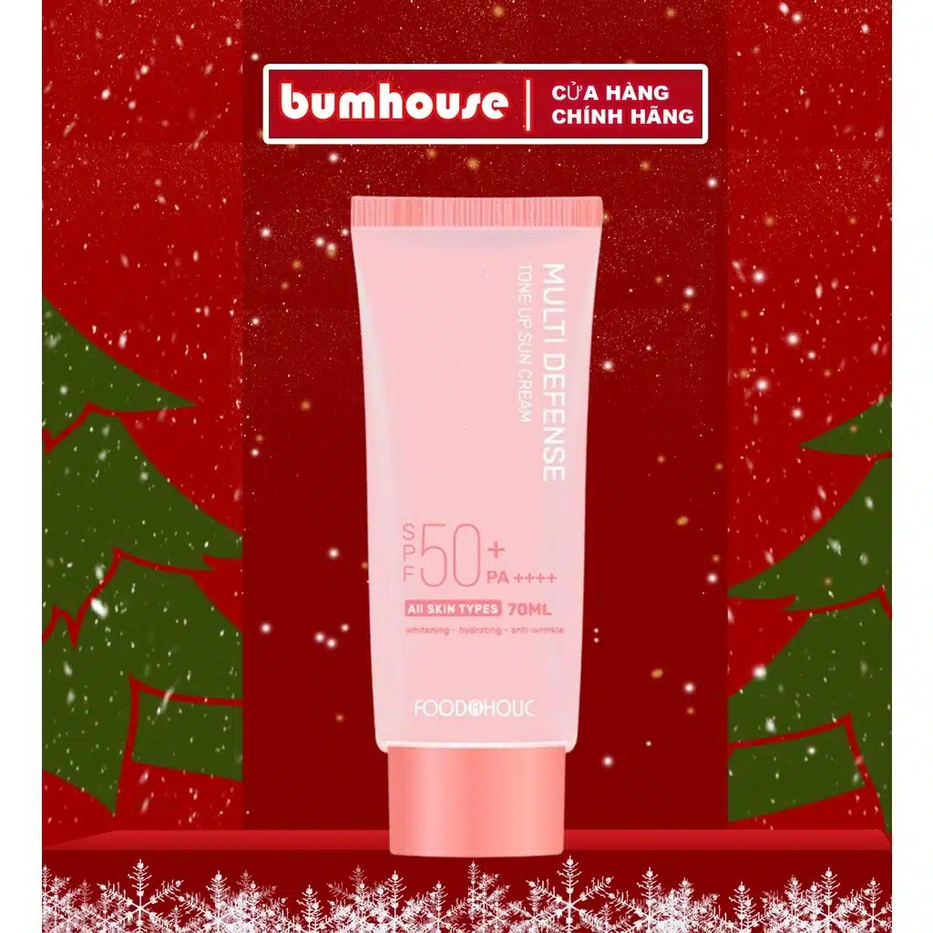 Kem Chống Nắng Nâng Tone Chống Ánh Sáng Xanh FOODAHOLIC Multi Sun Cream 70ML 1 Kem Chống Nắng Nâng Tone, Chống Ánh Sáng Xanh, FOODAHOLIC Multi Sun Cream, SPF 50+/PA++++ 70ml