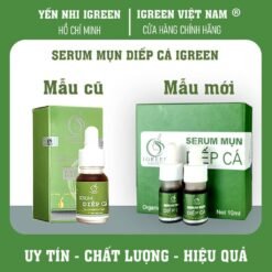Combo giảm mụn, mờ thâm, dưỡng da sáng mịn IGREEN là sự kết hợp hoàn hảo giữa Serum Diếp Cá IGREEN và Sữa Rửa Mặt Diếp Cá IGREEN 10 images upload woo2F2081627d5712f0f67f69f308c867b5ea