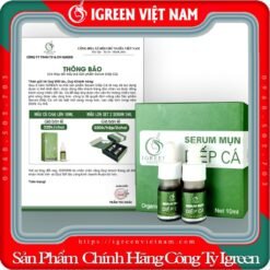 Serum Diếp Cá IGREEN, Giải Pháp Tự Nhiên Cho Da Mụn và Da Nhờn 10 Serum Diếp Cá IGREEN, Giải Pháp Tự Nhiên Cho Da Mụn và Da Nhờn