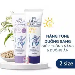 Kem chống nắng Reihaku Hatomugi SPF50+ PA+nâng tone, dưỡng ẩm 9 Kem chống nắng Reihaku Hatomugi SPF50+ PA+nâng tone dưỡng ẩm