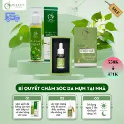 Combo Serum Diếp Cá và Sữa Rửa Mặt Thiên Nhiên IGREEN 11 images upload woo2F6b4a09ab9c902c0168d5093da7ca770c