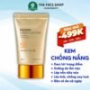 Kem chống nắng trang điểm The Face Shop -dưỡng da lâu trôi Power Long Lasting Sun Cream SPF50+ PA 14 Kem chống nắng trang điểm The Face Shop