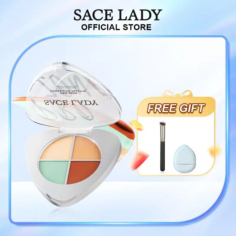 SACE LADY Kem Che Khuyết Điểm Chống Thấm Nước 5.6g - Hiệu Chỉnh Màu Da Hoàn Hảo 1 SACE LADY, Kem Che Khuyết Điểm Chống Thấm Nước