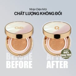 Phấn nước GLAMRR Q LONG WEAR DD CUSHION 12 Phấn nước GLAMRR Q LONG WEAR DD CUSHION