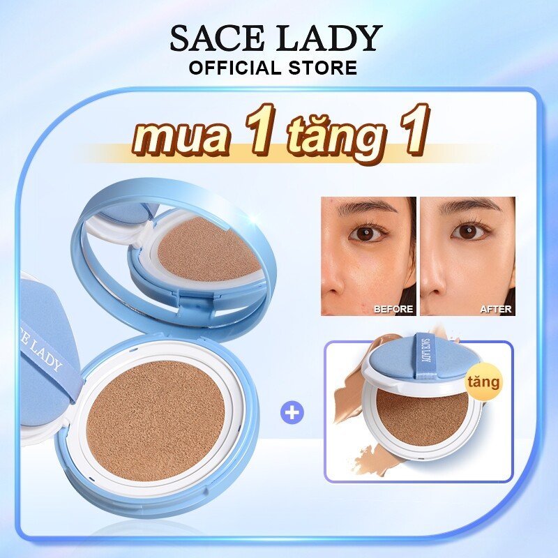 Phấn nước BB Cushion SACE LADY - Lâu trôi chống thấm nước trang điểm mặt 1 Phấn nước BB Cushion SACE LADY