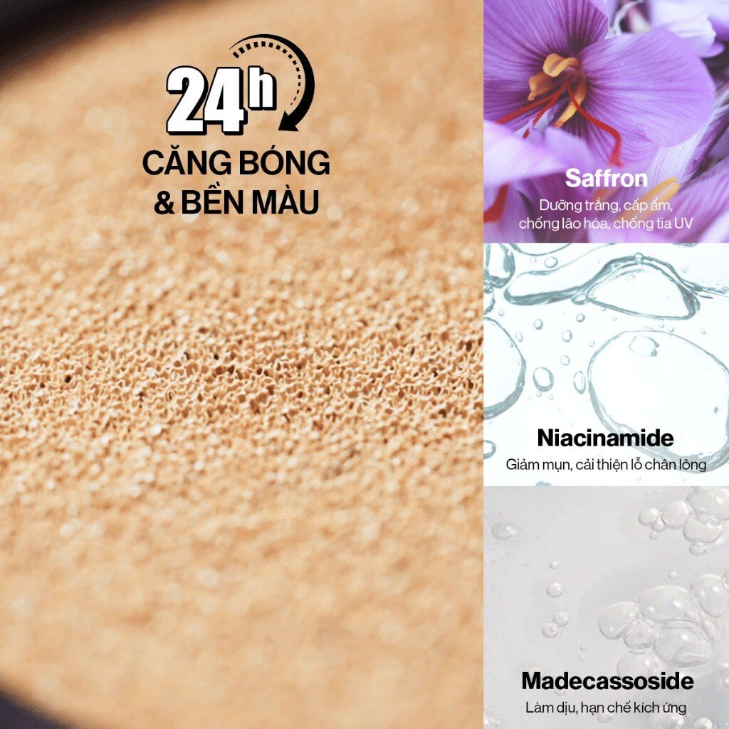 Phấn nước GLAMRR Q LONG WEAR DD CUSHION 6 Phấn nước GLAMRR Q LONG WEAR DD CUSHIONPhấn nước GLAMRR Q LONG WEAR DD CUSHION