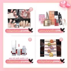 Bảng phấn trang điểm mắt tạo khối DERF - 4 màu sắc lì kết hợp 3D lâu trôi chống thấm nước 10 Bảng phấn trang điểm mắt tạo khối DERF