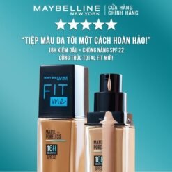 Bộ Trang Điểm Maybelline Fit Me - Kem Nền Mịn Nhẹ Kiềm Dầu Fit Me 30ml 14 Kem Nền Mịn Nhẹ Kiềm Dầu Fit Me 30ml
