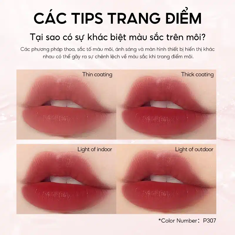 Son COLORKEY Watery Matte Lip Tint 1.8g - Chút Hơi Nước Ẩm, Không Lem Không Dính 7 Son COLORKEY Watery Matte Lip Tint 1.8g - Chút Hơi Nước Ẩm, Không Lem Không Dính