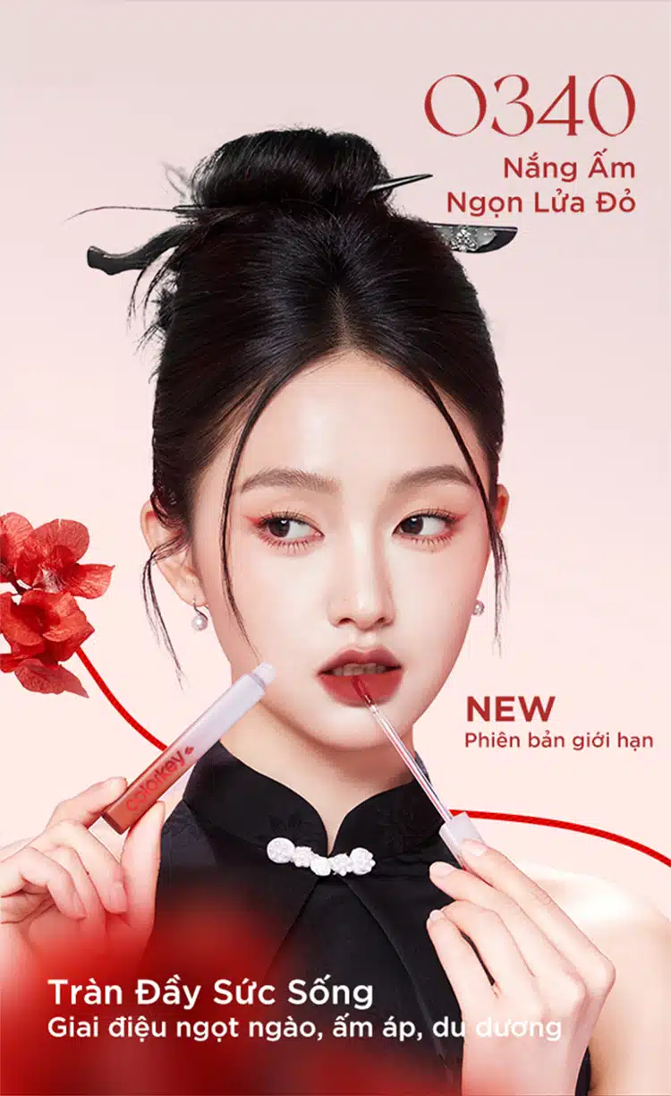 Son COLORKEY Watery Matte Lip Tint 1.8g - Chút Hơi Nước Ẩm, Không Lem Không Dính 21 Son COLORKEY Watery Matte Lip Tint 1.8g - Chút Hơi Nước Ẩm, Không Lem Không Dính