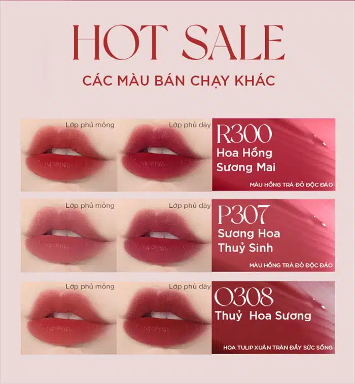 Son COLORKEY Watery Matte Lip Tint 1.8g - Chút Hơi Nước Ẩm, Không Lem Không Dính 26 Son COLORKEY Watery Matte Lip Tint 1.8g - Chút Hơi Nước Ẩm, Không Lem Không Dính