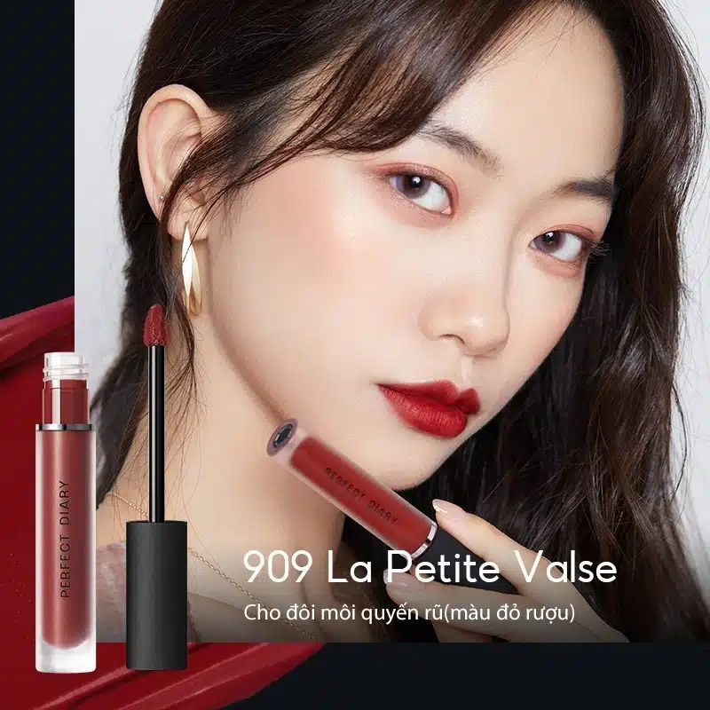 Son Kem Perfect Diary DreamMatte - Màu Lì Siêu Mịn, Lâu Trôi Cao Cấp 6 Son Kem Perfect Diary DreamMatte - Màu Lì Siêu Mịn, Lâu Trôi Cao Cấp