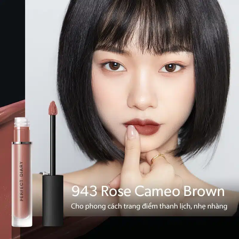 Son Kem Perfect Diary DreamMatte - Màu Lì Siêu Mịn, Lâu Trôi Cao Cấp 7 Son Kem Perfect Diary DreamMatte - Màu Lì Siêu Mịn, Lâu Trôi Cao Cấp