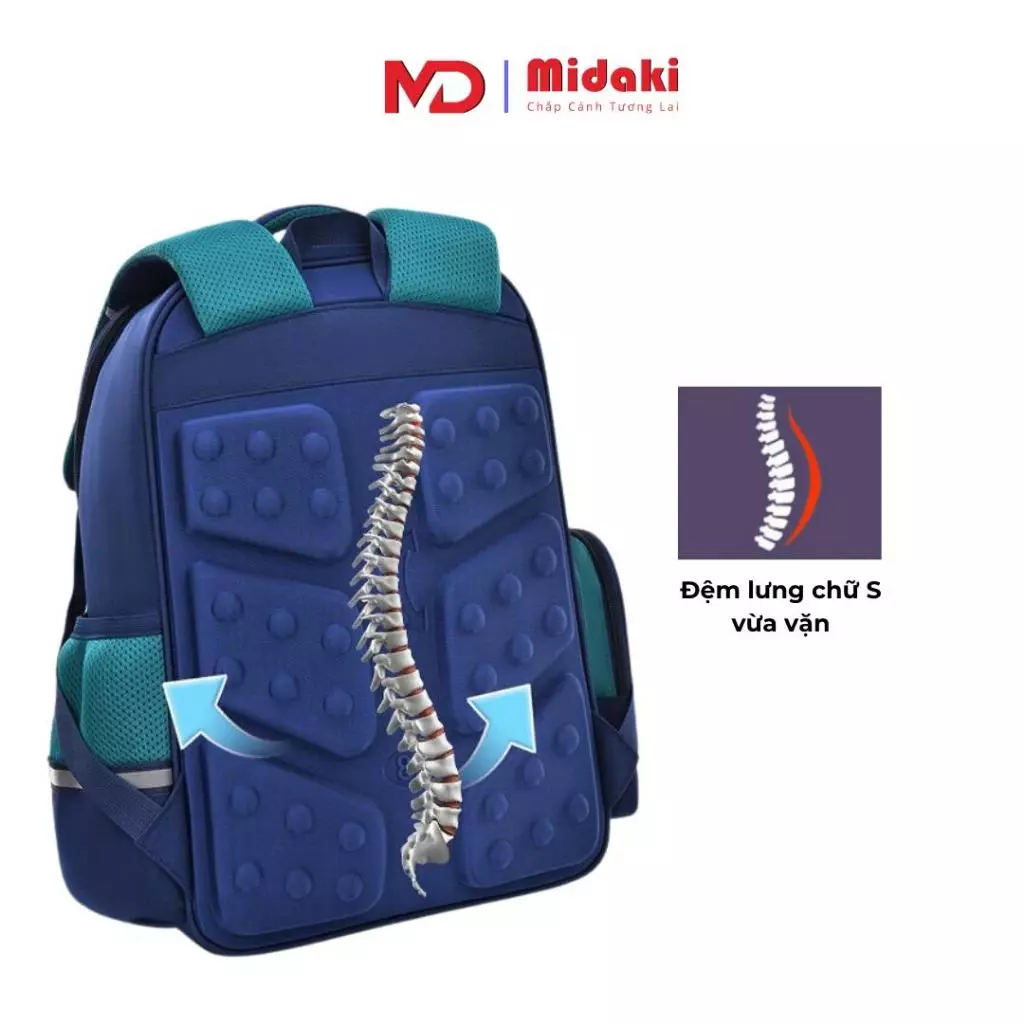 Balo Chống Gù Midaki – Bảo Vệ Cột Sống, Đồng Hành Cùng Bé Đến Trường 4 Balo Chống Gù Midaki – Bảo Vệ Cột Sống, Đồng Hành Cùng Bé Đến Trường