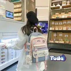 Balo Nữ Tudu Phong Cách Hàn Quốc - Mẫu Bán Chạy Cho Học Sinh, Sinh Viên 10 Balo Đi Học Nữ Tudu Ba Lô Học Sinh Phong Cách Hàn Quốc Ulzzang Vải Chống Nước