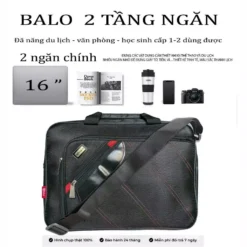 Cặp Học Sinh Đa Năng Chất Liệu Cao Cấp Nilon 12 Cặp Học Sinh Đa Năng Chất Liệu Cao Cấp Nilon