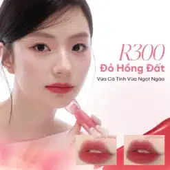 Son COLORKEY Watery Tint Lì Mịn Nhẹ Môi, Không Dính Cốc, Lâu Trôi 2.5g 13 Son COLORKEY Watery Tint